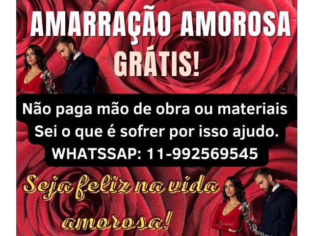 Amarração amorosa imediata grátis - Trabalho amoroso gratuito