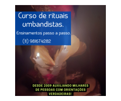 Curso de umbanda e rituais umbandistas - Faça trabalhos espirituais - todas finalidades