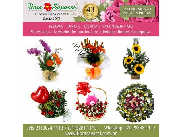Floricultura Online Queluzito MG Delivery Queluzito entrega flores, cesta de café, buquês e coroas