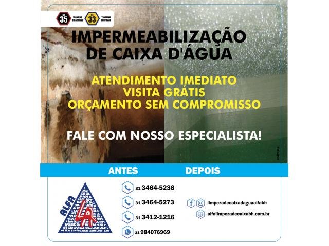 Desinfecção de Caixa D'água - Castanheira