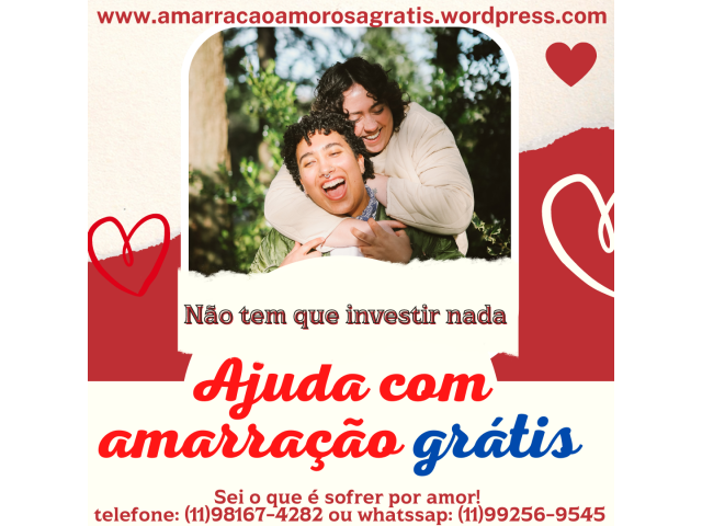 Trabalho de amarração amorosa DEFINITIVA grátis - Tenha amor de volta