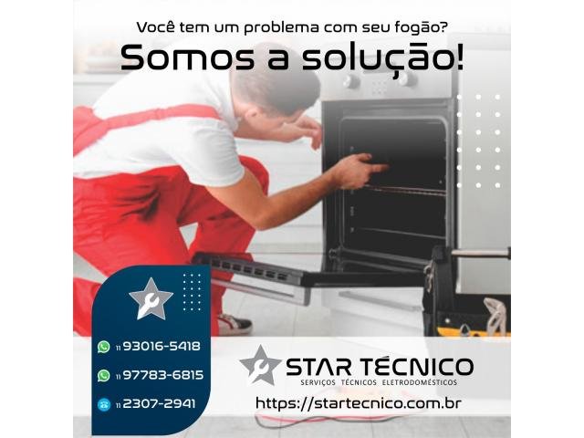 Manutenção de Fogão - Star Técnico