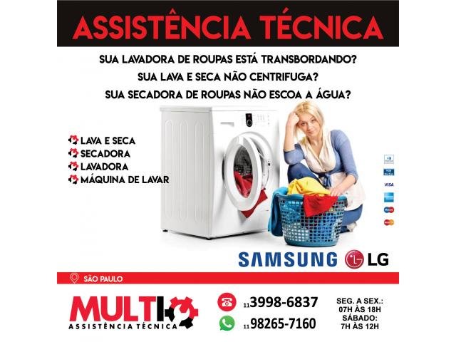 Manutenção Máquina de Lavar - Parque Líbano