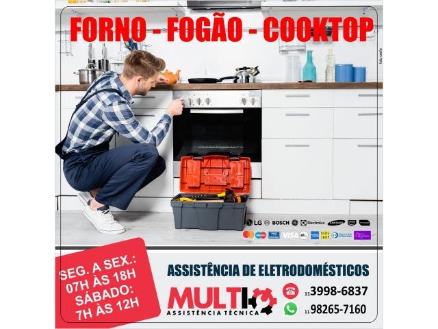 Reparo em Fogão - Jabaquara