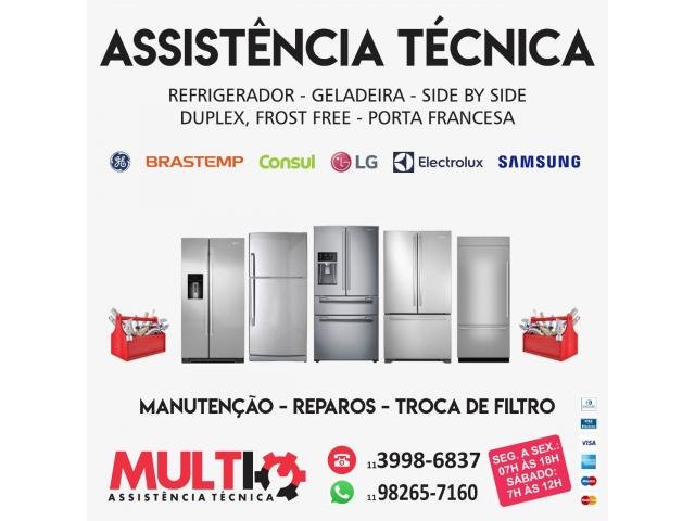 Manutenção de Geladeiras - Santa Efigênia