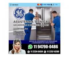 Conserto em Refrigerador GE - Vila Madalena