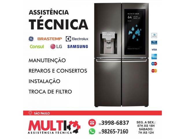 Consertos de Geladeira - Praia do Éden