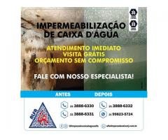 Impermeabilização em Caixa D'Água - Bairro de Fátima