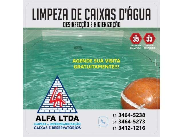 Desinfecção para Caixa D'Água - Vista do Sol