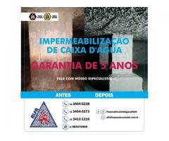 Impermeabilização de Caixa D'água - Coqueiros