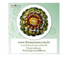 Coroa de flores Lagoa Santa, Raposos, Brumadinho, Rio Acima, Ribeirão das Neves MG FLORA