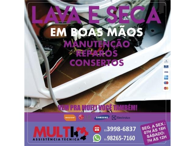 Reparo Técnico Lava e Seca na região José Bonifácio