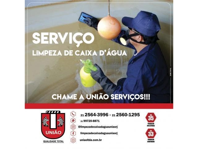 Desinfecção de Cisterna na região Sampaio