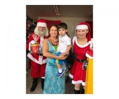 visita do papai Noel festas de confraternização de Natal