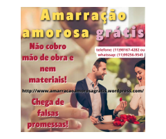 Amarração amorosa funciona - tenha seu amor de volta - mãe de santo gratuita