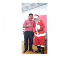 visita do papai Noel festas de confraternização de Natal