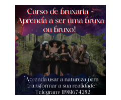 Curso On Line de bruxaria - Aprenda a ser uma bruxa ou bruxo.