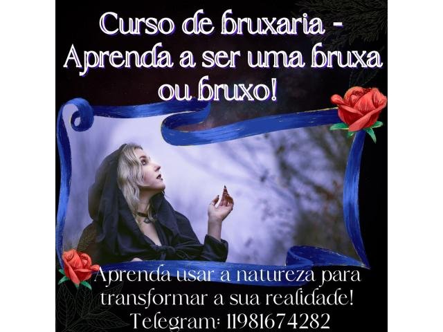 Curso On Line de bruxaria - Aprenda a ser uma bruxa ou bruxo.