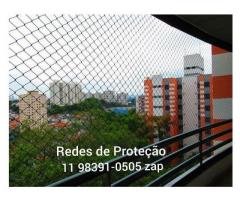 Redes de Proteção para janelas, sacadas, gradil, etc, (11)  5524-7412