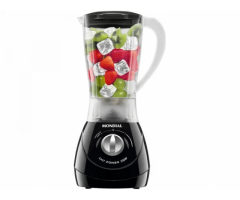 Liquidificador Mondial Easy Power L-550 Preto - 2 Velocidades 550W