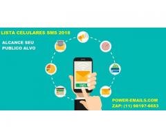 Lista Telefones Celulares Sms 2018