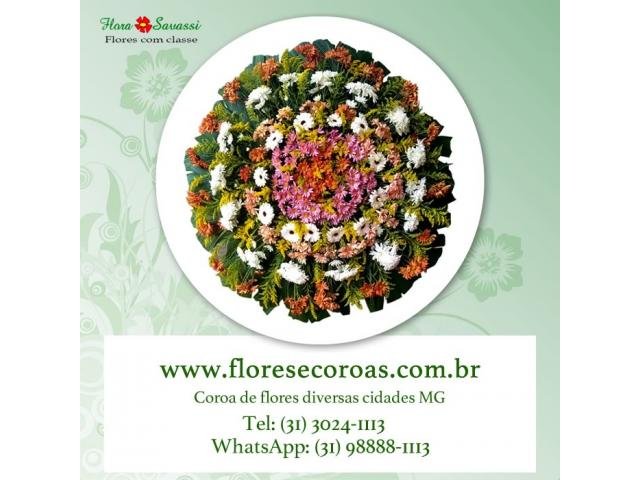 Bonfim Coroa de flores velório cemitério Bonfim BH  WhatsApp (31) 98888-1113 entrega coroa de flores