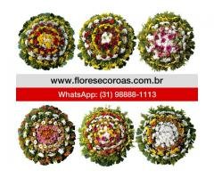 Coroa de flores Cemitério da Glória Contagem WhatsApp (31) 98888-1113 entrega coroa de flores