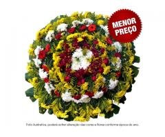 Coroa de flores Velório Cemitério Belo Vale Santa Luzia MG WhatsApp (31) 98888-1113 entrega coroas