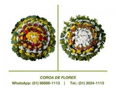 Cemitério Cantinho dos anjos  Esmeraldas MG, Velório Cantinho dos anjos entrega coroa de flores
