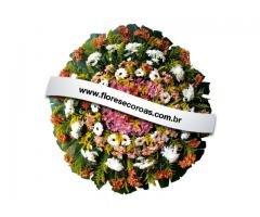 Coroas de flores Velório Cemitério Padre José Campos Taitson em Ibirité, floricultura entrega coroa