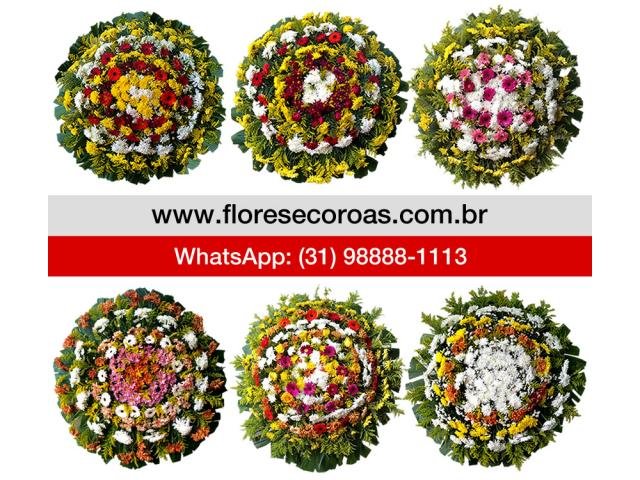 Velório Municipal, Cemitério Municipal em Brumadinho MG floricultura entrega Coroas de flores