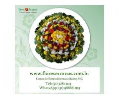 Cemitério Central velório Central em Itaúna MG floricultura entrega Coroas de flores