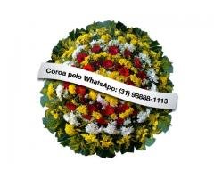Memorial Grupo Zelo em Capim Branco MG Funerária Grupo Zelo floricultura entrega coroa de flores