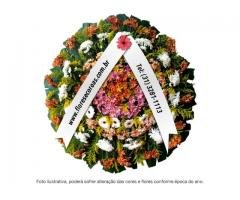 Memorial Grupo Zelo em Carandaí MG Funerária Grupo Zelo floricultura entrega coroa de flores
