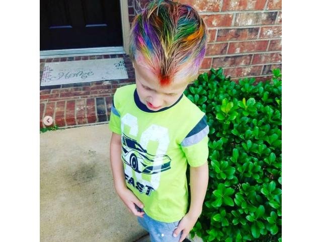 CABELO FASHION COLORIDO SPRAYS GLITTES PENTEADOS