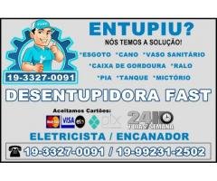 Desentupidora no Jardim Uruguai em Campinas 19-3327-0091