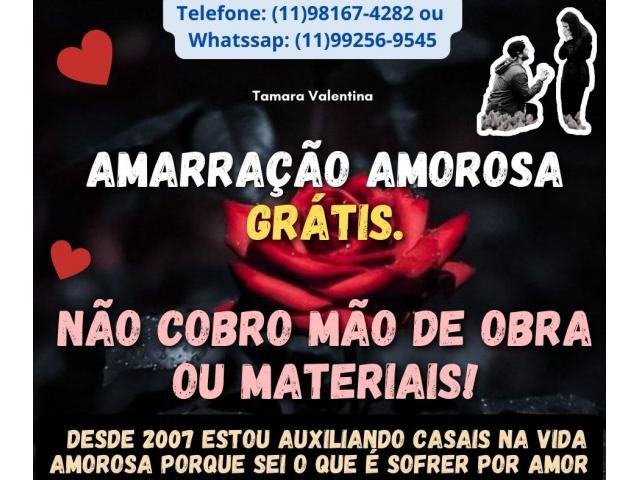Amarração amorosa definitiva grátis - Mãe de santo gratuita - trabalho amoroso