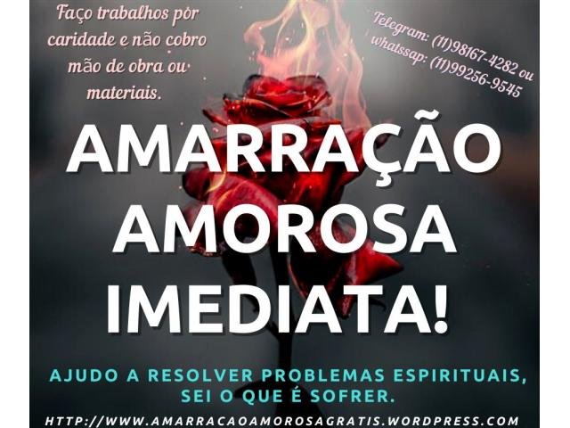 Amarração amorosa definitiva grátis - Mãe de santo gratuita - trabalho amoroso