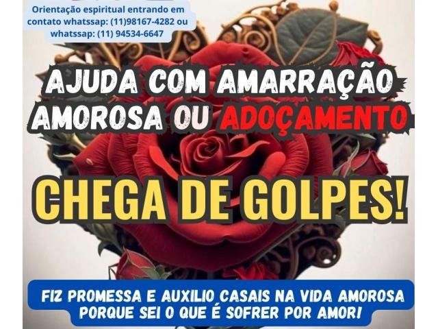 Amarração amorosa definitiva - Mãe de santo gratuita - trabalho amoroso