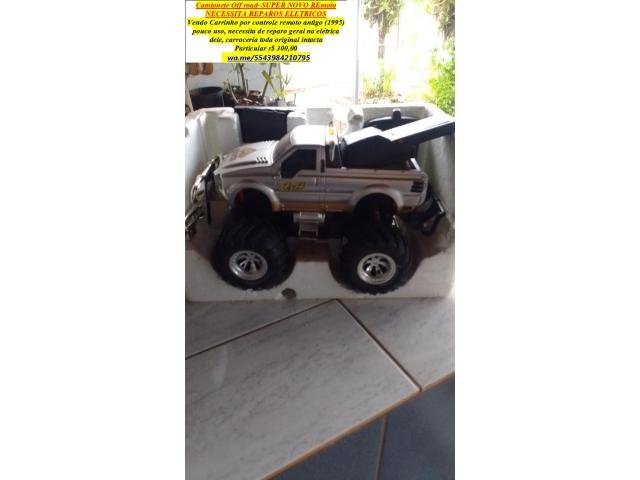 Camionete Off road controle remotoNECESSITA REPAROS ELETRICO Vme/5543984210795