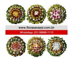 Velório Santa Luzia em Sete Lagoas MG floricultura coroa de flores cemitério Santa Luzia