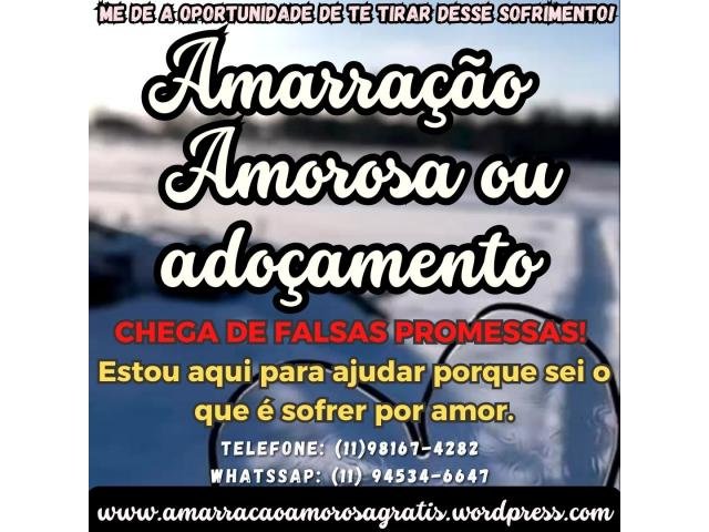 Amarração amorosa definitiva - Mãe de santo gratuita - trabalho amoroso