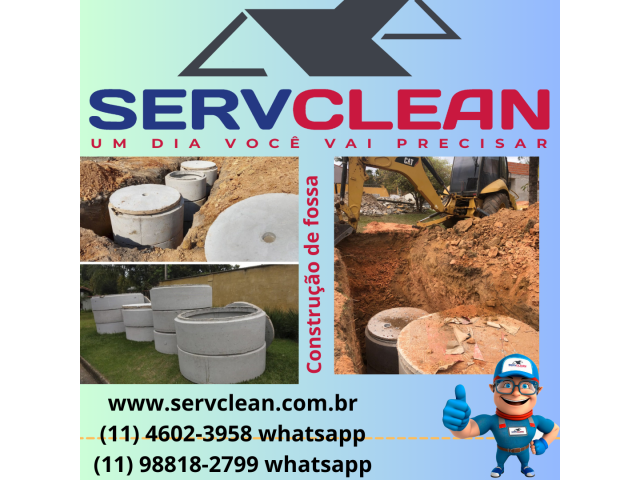 Construção de fossa em Salto (11) 4602-3958 whatsapp