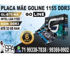 Placa Mãe B75 Gl-B75-MA Socket 1155 2xDDR3 em Salvador Ba