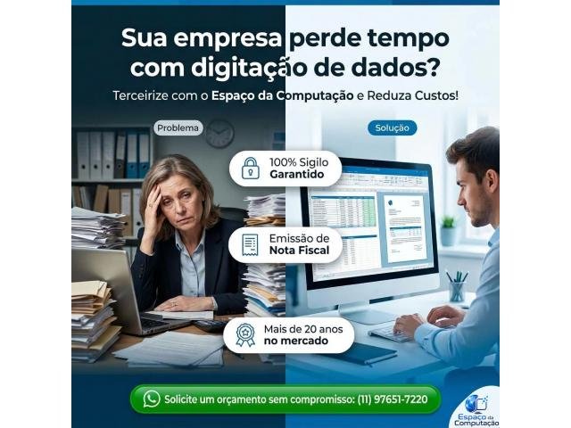 Realize os Serviços de Digitação de sua Empresa Conosco!
