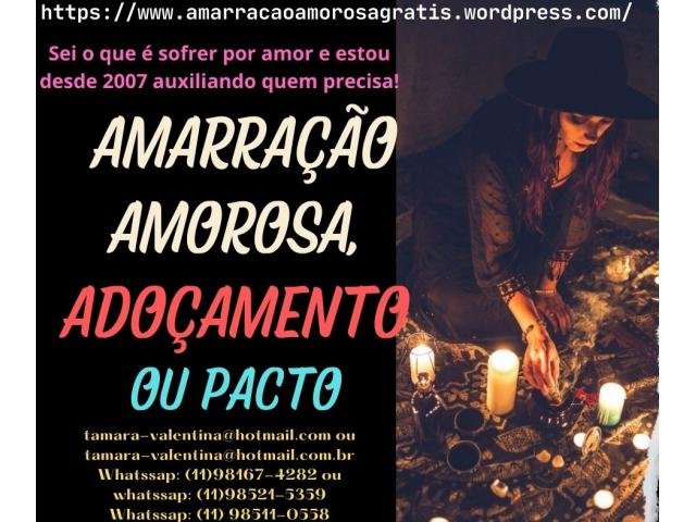 Amarração amorosa definitiva - Mãe de santo - trabalho amoroso