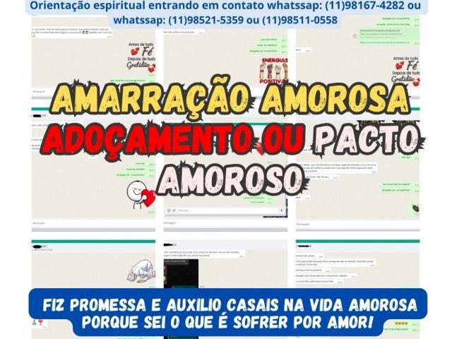 Amarração amorosa definitiva - Mãe de santo - trabalho amoroso