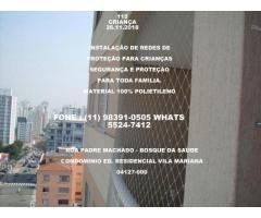 Redes de Proteção no Bosque da Saude, Rua Padre Machado, 11 98391-0505