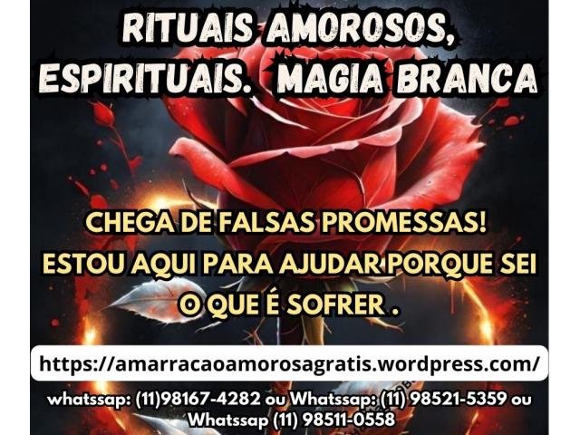 Amarração amorosa definitiva - Mãe de santo - trabalho amoroso