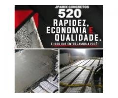 CONCRETO USINADO BOMBEADO E PISO POLIDO